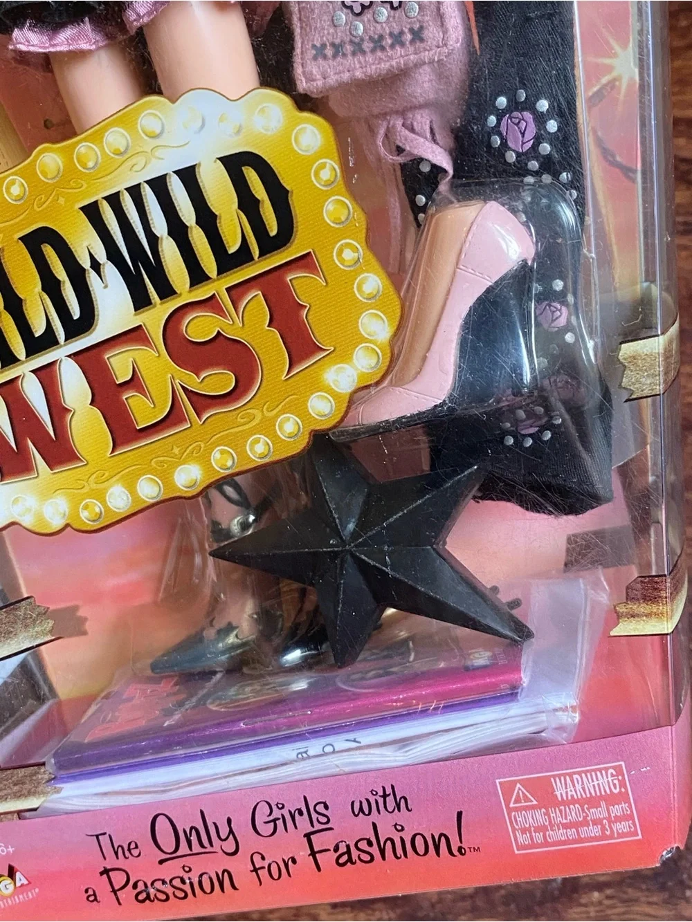 Bratz Wild Wild West Dana Doll with Pink & Black Outfit NIB